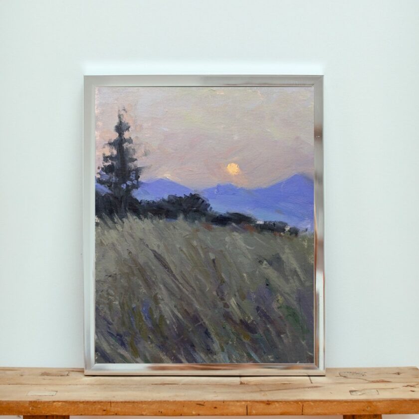 The End Of The Day, Original Oil Painting, Art - Image 3